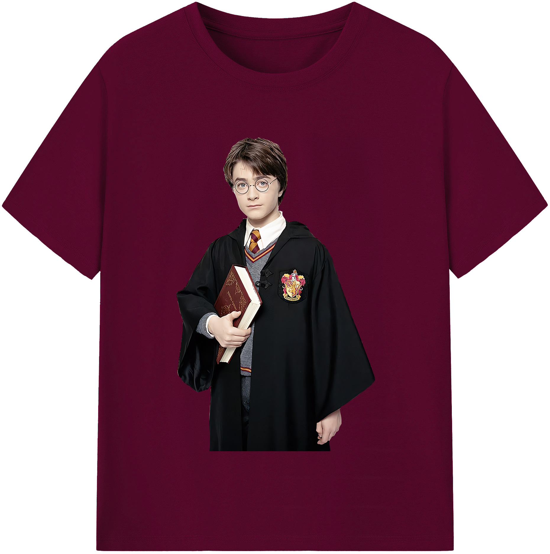 （画像用） Harry Potter ハリー・ポッターシリーズ レディースカジュアルプリントTシャツ（綿100％）